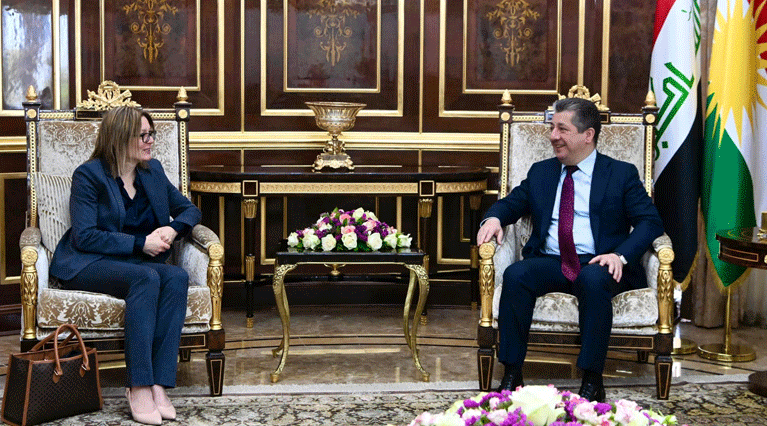 Serokwezîr Barzanî, Balyoza Swêdê ya Iraqê pêswazî kir