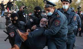 Leskerên Amerîkayê hêj negihabûn Ermenistanê Rûsya xwe gelek aciz kir