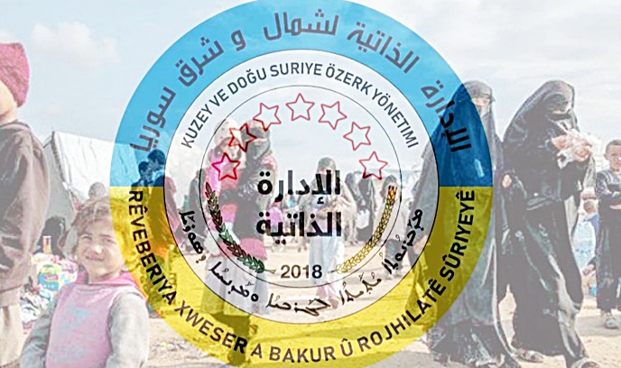 Ji Rêveberiya Rojava bangewaziya zarok û çekdarên DAISê…