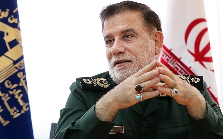 Fermandarê Pasdarên Îranê gefa bombekirina Herêma Kurdistanê xwar