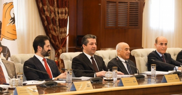 Encumena wezîran ya Herêma Kurdistanê civiya