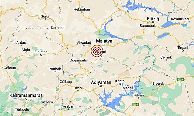 Li Meletiyê bi tundiya 5.0 erdhejeke mezin çêbû