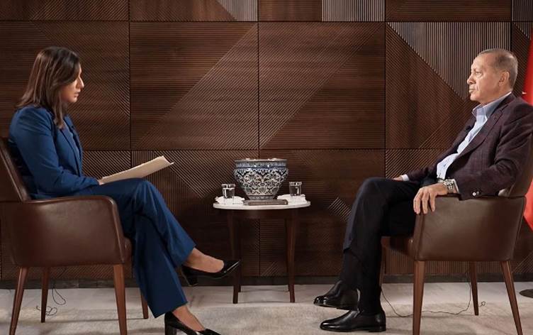 Erdogan bersiv da pirsa rojnamevana Amerîkî ya derbarê Demirtas û Kavala de...