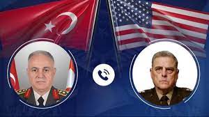 Serokerkanê Tirkiyê orgeneral Gürak bi hemkarê xwe yê Amerîkayê re axifî