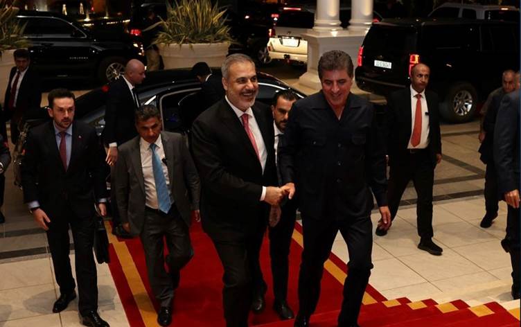 Nêçîrvan Barzanî û Hakan Fidan cara duyem hevdîtin kirin