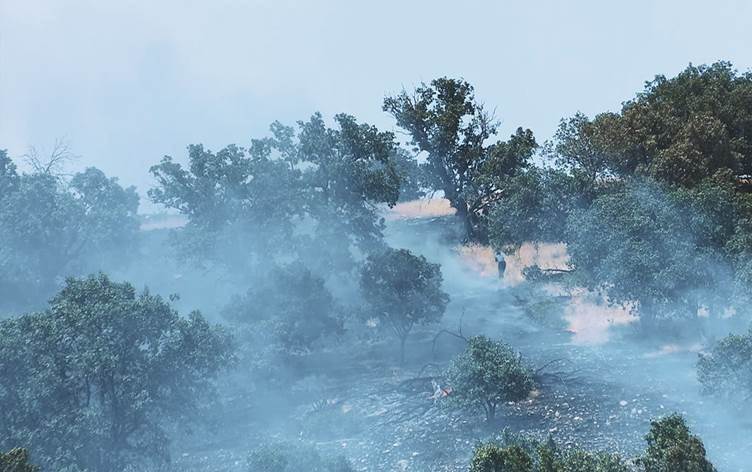Pistî topbarana Tirkiyê agir bi çiyayê Metîna ket