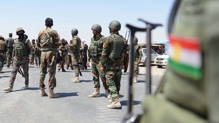 Ji ber teqîna guleya hawanê 3 Pêsmerge birîndar bûn