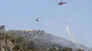 2 helîkopterên ku agir vedimirandin li hev ketin: 3 mirî