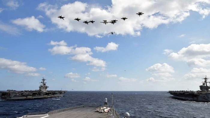 Çîn û Rûsyayê li nêzî peravên Amerîkayê tetbîqata leskerî kir