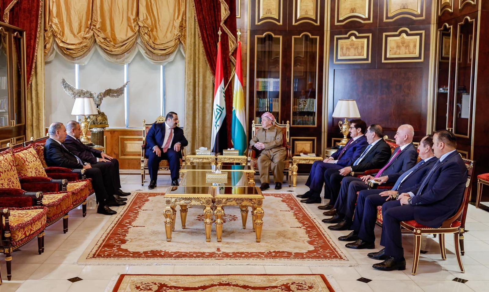 Serok Barzanî, sanda Hevpeymaniya Azîm pêswazî kir