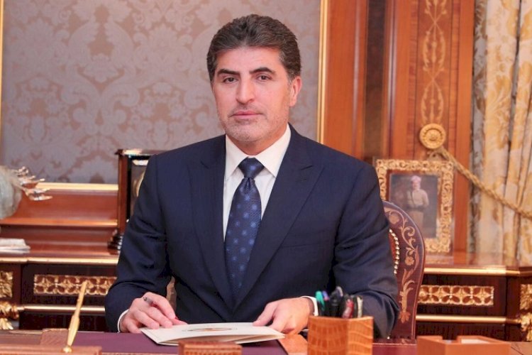 Serokê Herêma Kurdistanê Neçîrvan Barzanî sersaxiyê da xelkê Fasê