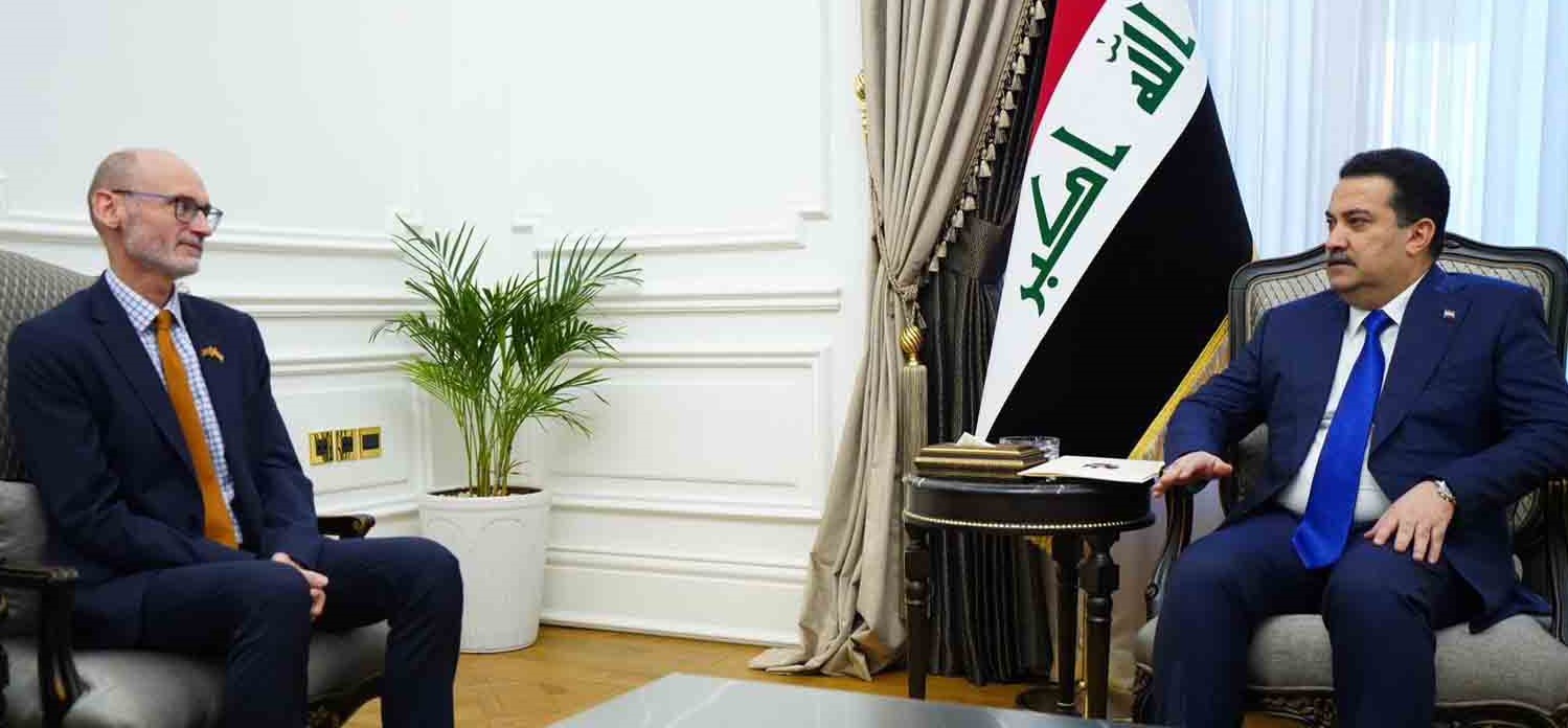 Sûdanî li ser serdana Birîtanyayê bi balyozê Iraqê re civiya