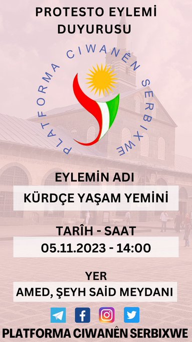 Li Diyarbekirê çalakiya “Sonda Jiyana Kurdî” tê lidarxistin