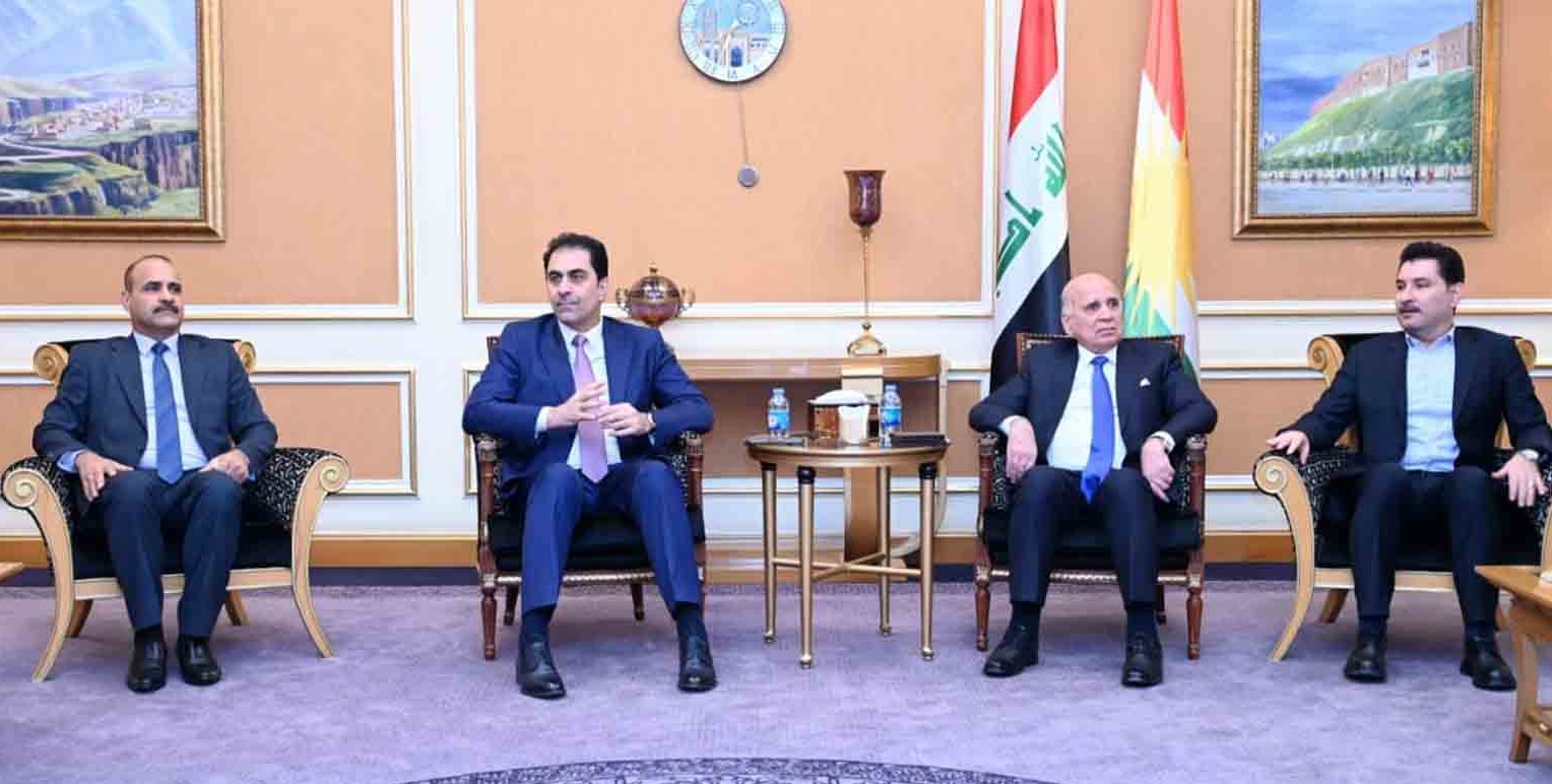 Wezîrê Derve û Cîgirên Serokê Perlemana Îraqê Ji bo besdariya MEPSê gihistin Hewlêrê