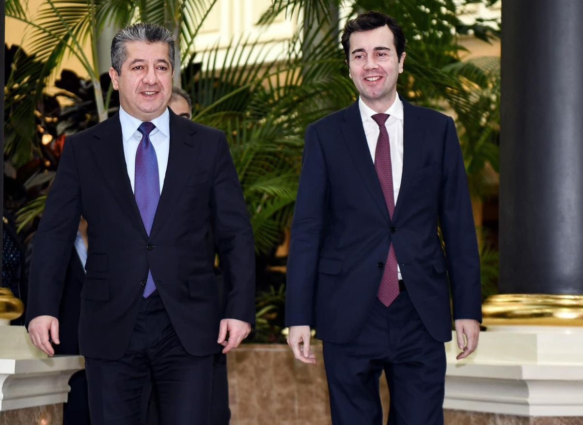 Serokwezîz Mesrûr Barzanî pêswaziya Balyozê nû yê Yûnanistanê kir