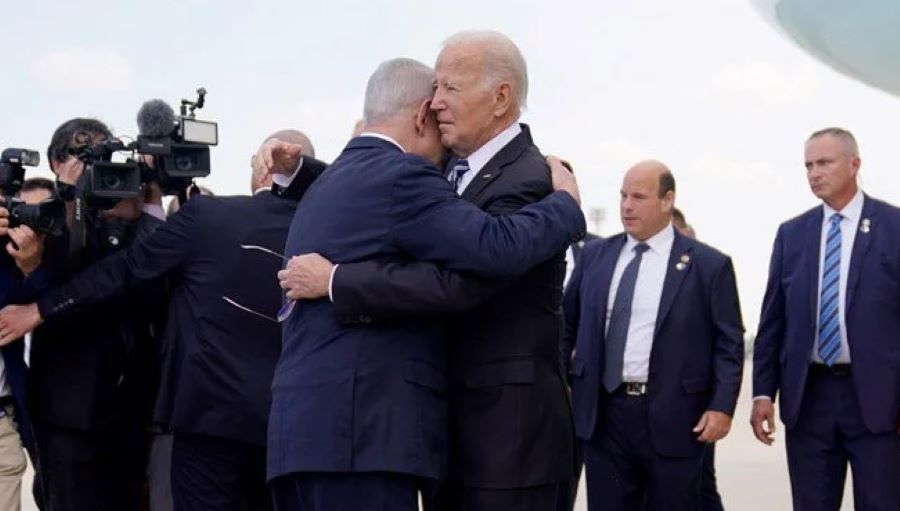 Serokê Amerîkayê gihîst Îsraîlê, peyamên balkês dan!