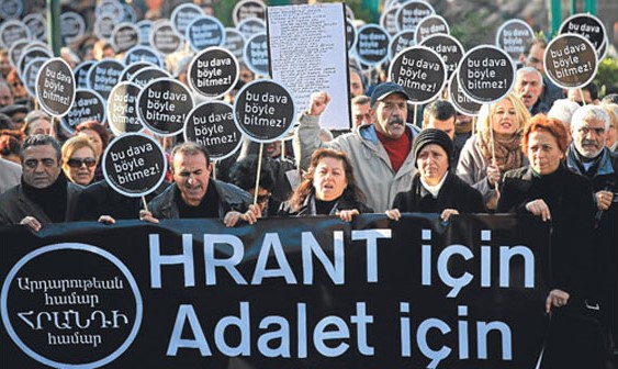 Serbest berdana kujerê Hirant Dînk ji aliyê HEDEPê ve hat sermezarkirin