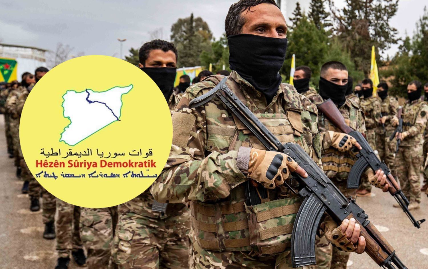 HSD: Me di operasyonekî de bi pistgiriya Hêzên Hevpeymanî Serkirdeyekî DAîSê kust