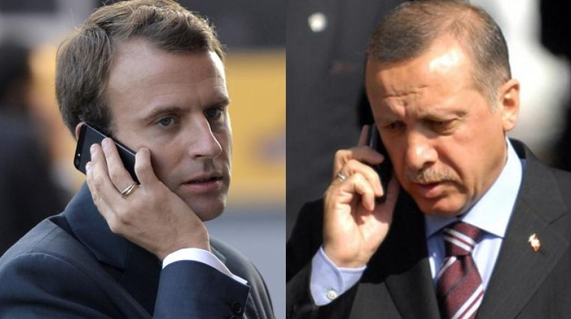 Erdogan, bi Macron re axivî: Nayê qebûlkirin!
