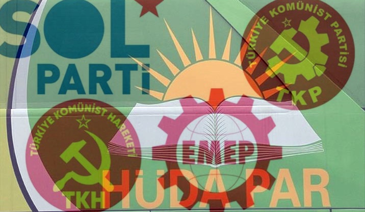 Pistî HUDAPARê partiyên çepên Tirk jî pistgirîya xwe bo êrîsên Hemasê ragihandin!