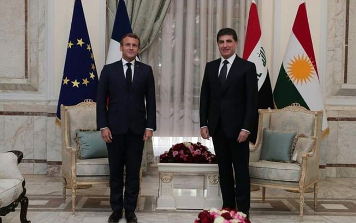 Koska Elysee eskere kir: Macron li Parîsê pêswaziya Nêçîrvan Barzanî dike