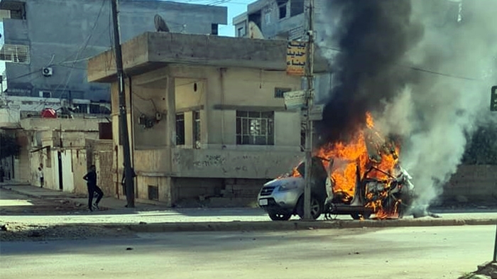 Li Qamislo otomobîlek hate bombe kirin