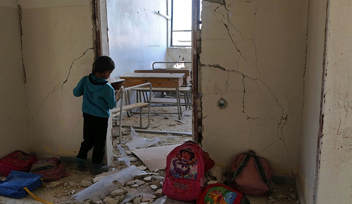 Rêxistina NY: Li herêma çekdarên Sûriyê milyonek zarok ji xwendinê bêpar in!