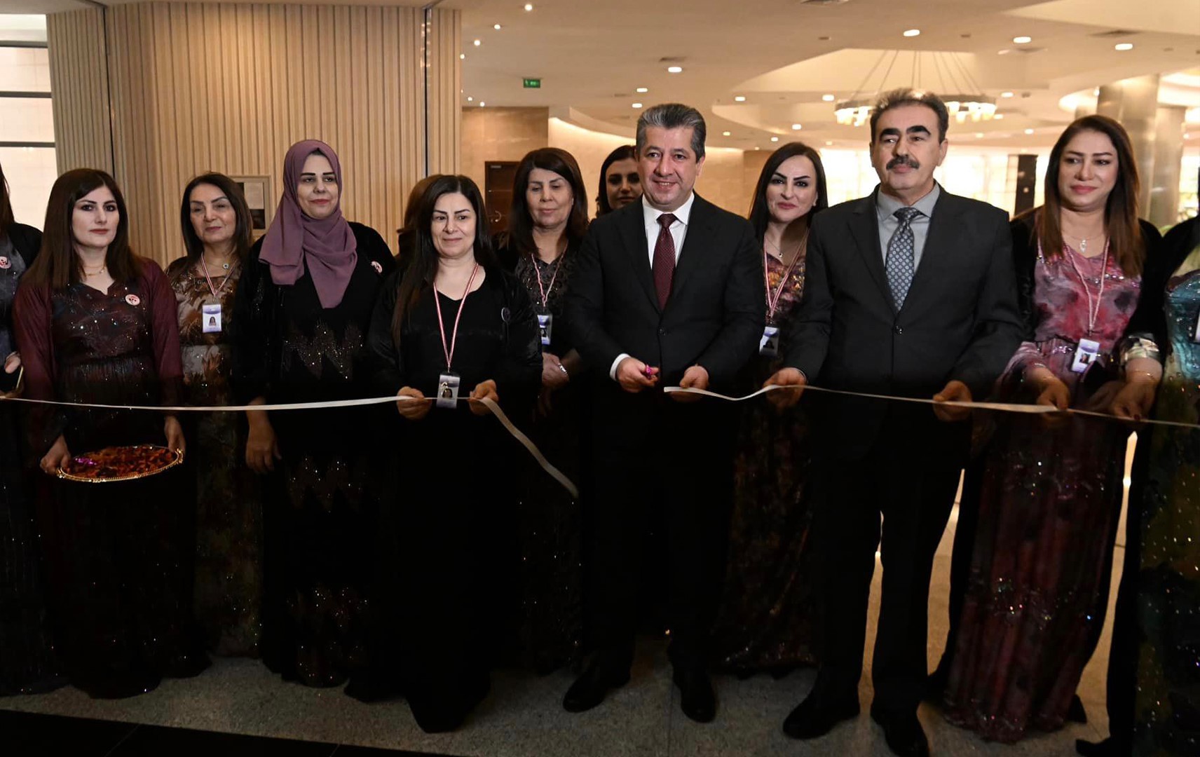 Mesrûr Barzanî besdarî 9. Kongreya Yekîtiya Jinên Kurdistanê bû