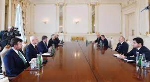 Cîgirê wezîrê karên derve yê Amerîkayê O’Brien seredana Îlham Aliyev kir