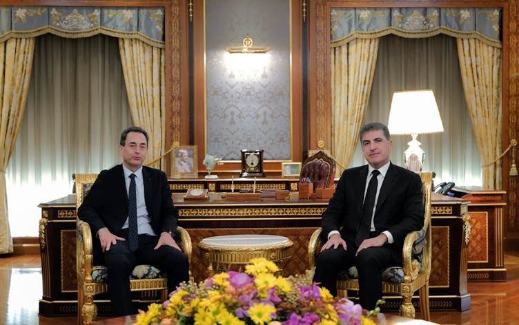 Balyozê Fransa yê Iraqê ji bo xatir bixwaze seredana Nêçîrvan Barzanî kir