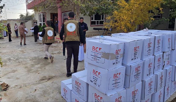 Dezgeha Xêrxwazî ya Barzanî alîkarî gihand 500 malbatên Singalê