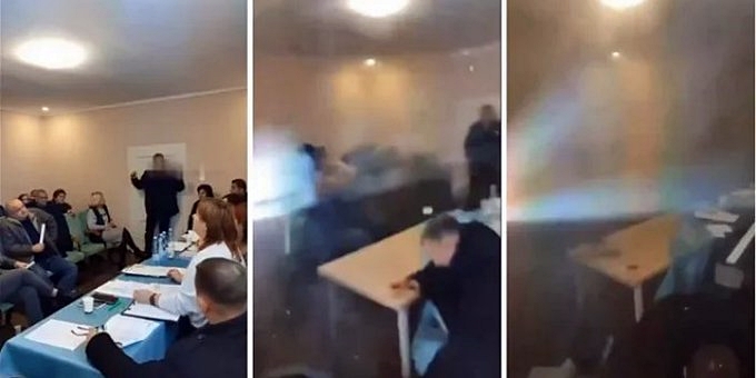 Parlamentarekî Ukraynî di civînê de bombe teqand: 1 kustî, 26 birîndar