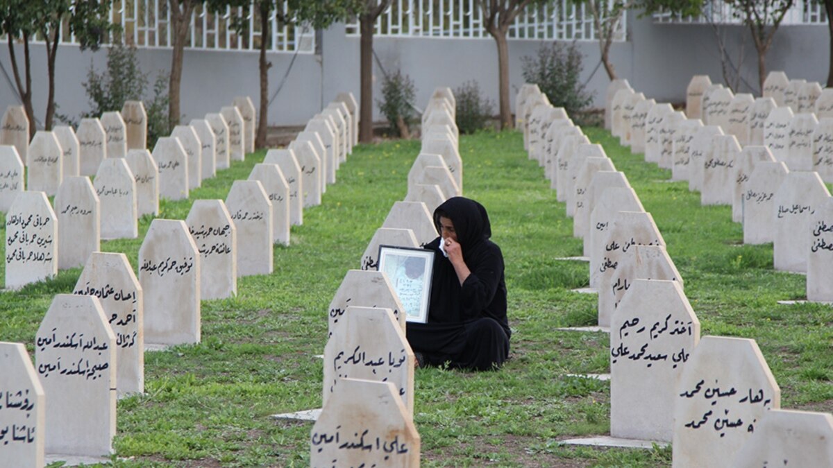 Cenazeyên 172 qurbaniyên Enfalê sandin Herêma Kurdistanê