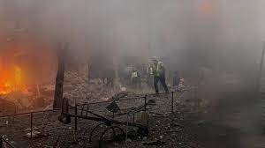 Rûsya bi fuzeyan êrîsê Ûkraynayê kir: 11 kustî