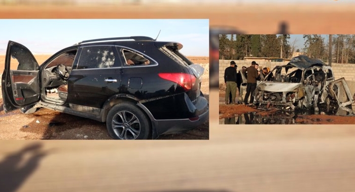 Li Qamislo êrîsa SÎHAyan: 2 otomobîl hatin bombekirin