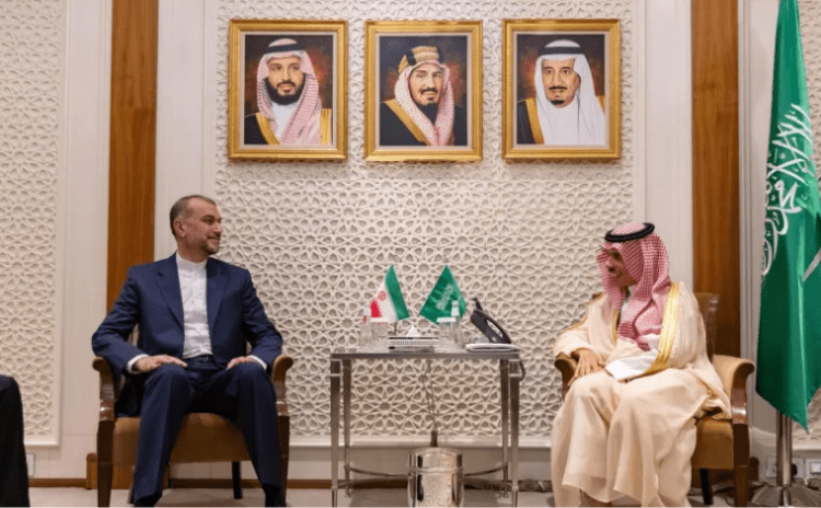 Wezîrên karên derve yên Îran û Erebistana Sa’ûdiyê hevdîtin kirin