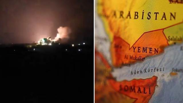 Balafirên ser ên Amerîka û Brîtanyayê li sînorê Siûdî li Hûsiyên Yemenê xist