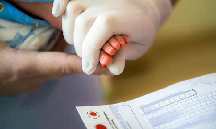 Testa lêgerîna nexwesîyên vesartî û zikmakî: Screening test