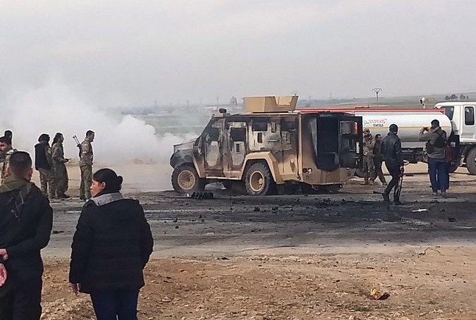 Rojava | Li dijî YPG û leskerên Amerîkî êrîsa xwekujî