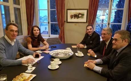 Sanda ENKSê li Tirkiyê bi nûnerên NY û Holandî re civiya