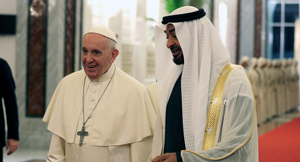 Papa cara yekem serdana welatekî Kendava Erebî kir