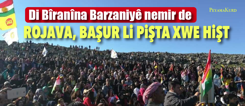 Çalakiyên Bibîranîna Barzaniyê nemir...