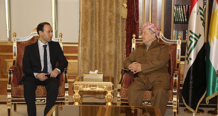 Serok Barzanî pêswazî li Koçer Bîrkar kir: Heger firsend bo lawên Kurd hebe...