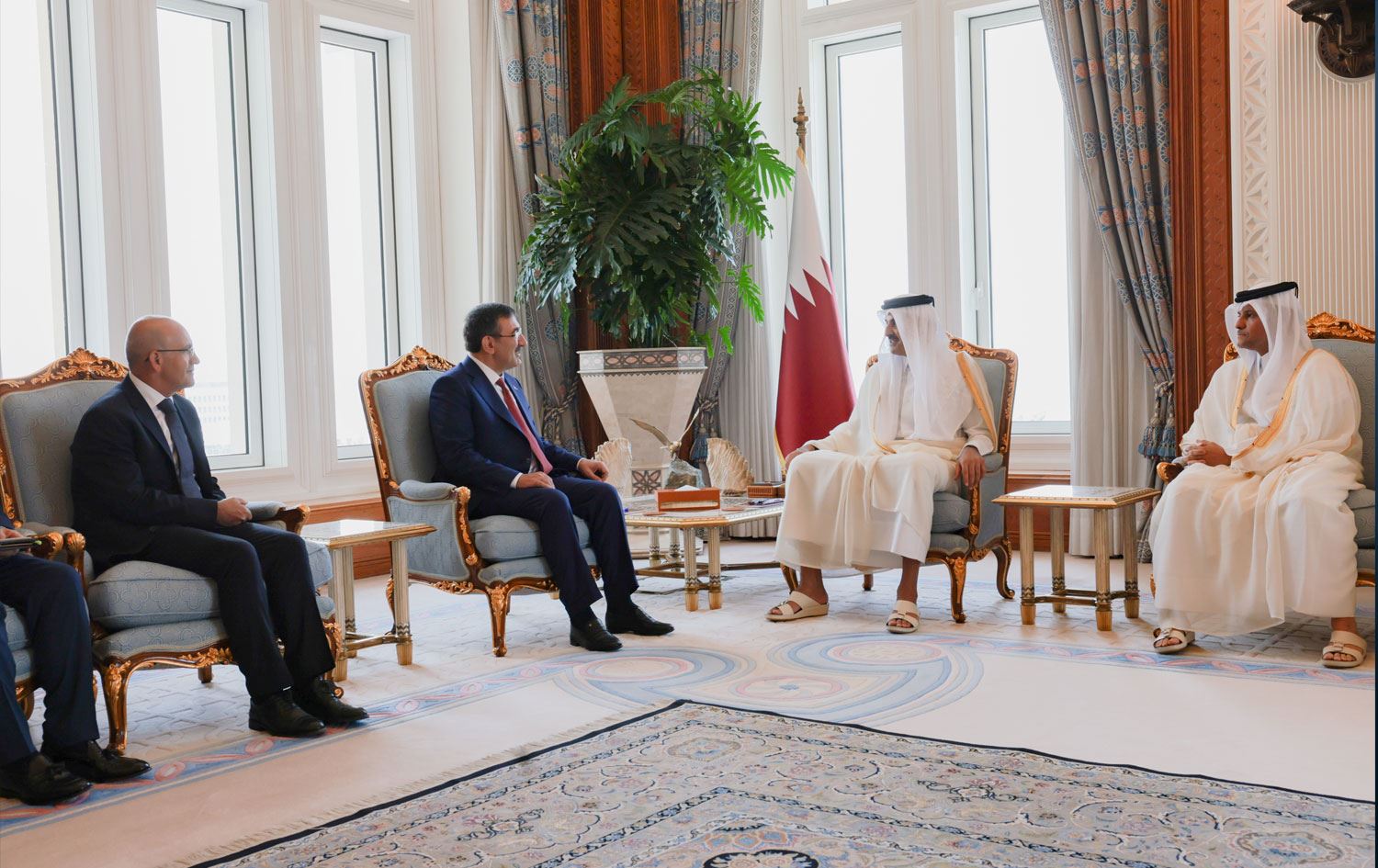 Cevdet Yilmaz, hûrgiliyên hevdîtina li Qeterê ragihandin