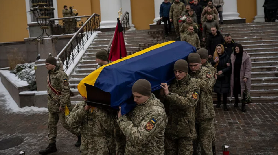 Rusyayê, cenazeyên leskerên Ukraynayê radest kirin