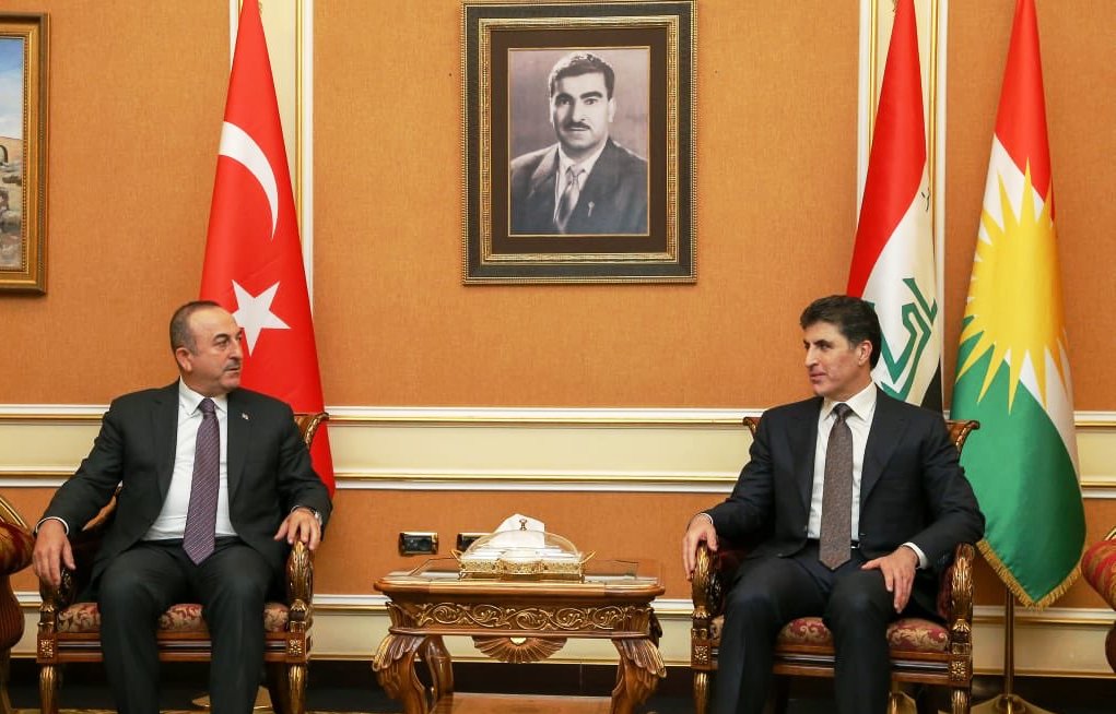 Hewlêr | Serokwezîr Barzanî pêswazî li Çavusoglu kir