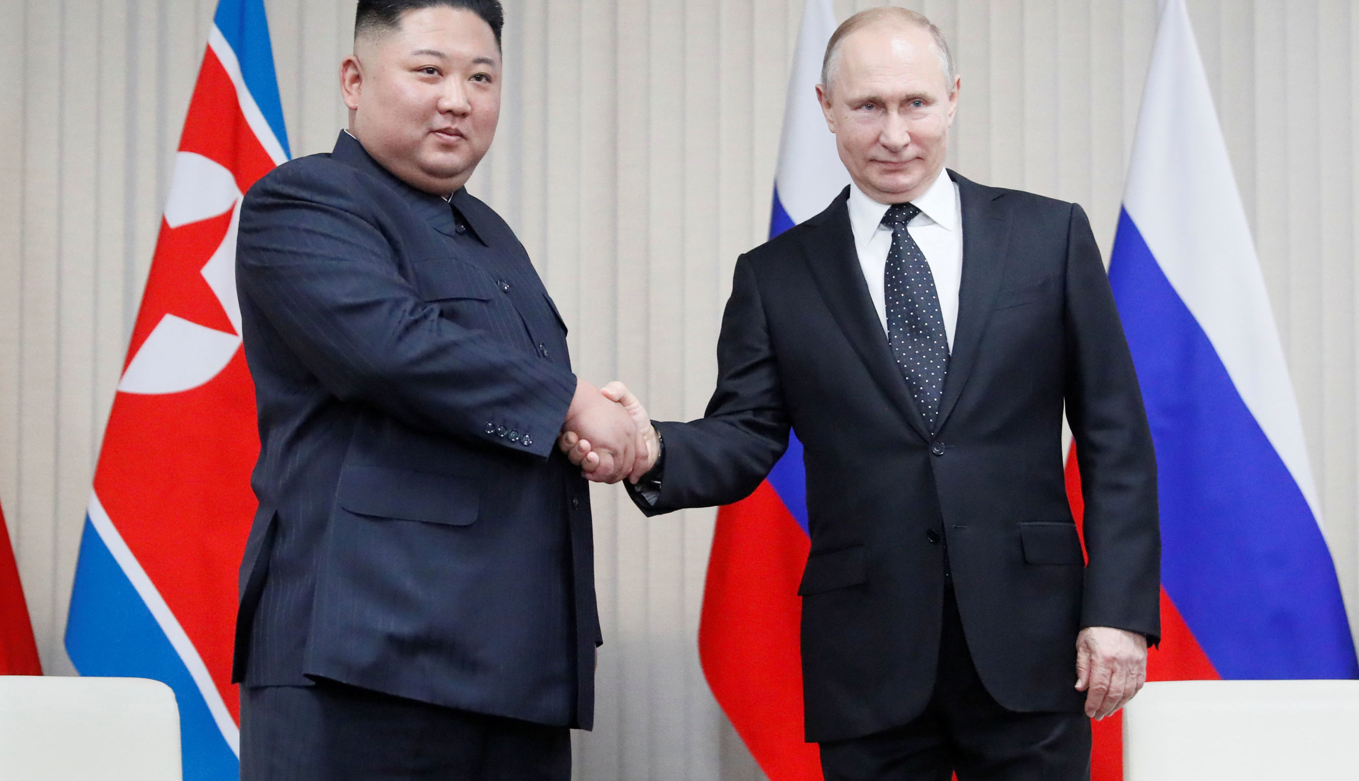 Putîn û Kîm li Rûsyayê hevdîtinêk pêk anîn