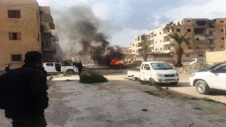 Sûriye | Li dijî hêzên koalîsyonê û sivîlan êrîsên xwekujî