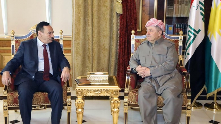 Parêzgerê Mûsilê Cibûrî seredana serok Barzanî kir