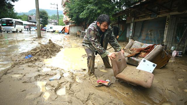 Li Duzce ya Tirkiyê lehî rabû û 7 kes wendane